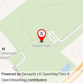 Fluehr Park on , Philadelphia Pennsylvania - location map