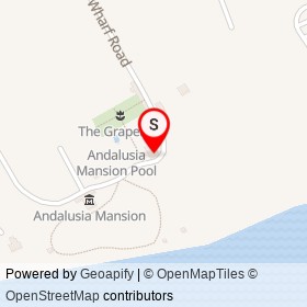 Andalusia Mansion Cottage on Biddles Lane, Bensalem Township Pennsylvania - location map