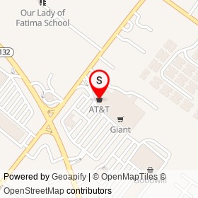 AT&T on Mechanicsville Road, Bensalem Township Pennsylvania - location map