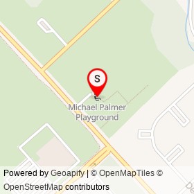 Michael Palmer Playground on Comly Road, Philadelphia Pennsylvania - location map