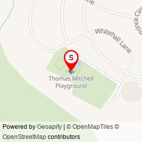 Thomas Mitchell Playground on Chesterfield Road, Philadelphia Pennsylvania - location map