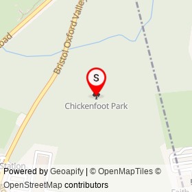 Chickenfoot Park on , Middletown Township Pennsylvania - location map