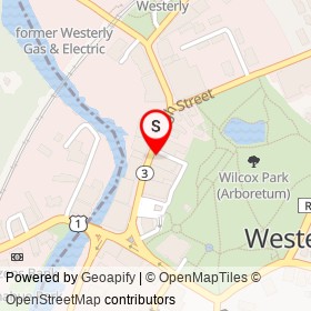 Frets on High Street, Westerly Rhode Island - location map