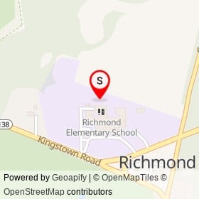 No Name Provided on Kingstown Road, Richmond Rhode Island - location map
