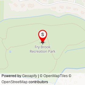 Fry Brook Recreation Park on , East Greenwich Rhode Island - location map