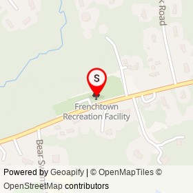 Frenchtown Recreation Facility on , East Greenwich Rhode Island - location map