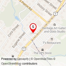 Victor's Kitchen & Pizzeria on Post Road, East Greenwich Rhode Island - location map