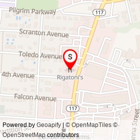 Rigatoni's on 4th Avenue,  Rhode Island - location map