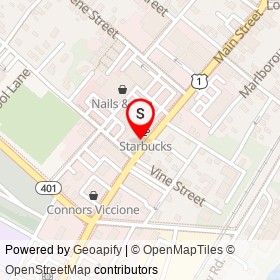 Arous on Main Street, East Greenwich Rhode Island - location map