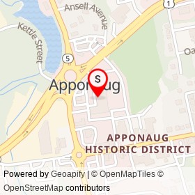 People’s Liquor Warehouse on Greenwich Avenue, Apponaug Rhode Island - location map