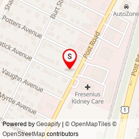 Living Chi Massage and Wellness on Natick Avenue, Apponaug Rhode Island - location map