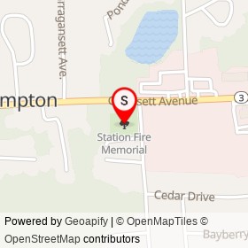 Station Fire Memorial on , Crompton Rhode Island - location map