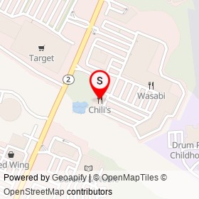 Chili's on Bald Hill Road,  Rhode Island - location map