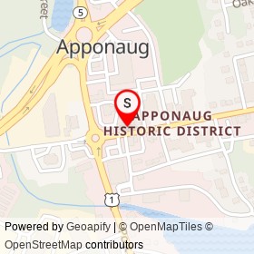 New Island Restaurant & Bar on Post Road, Apponaug Rhode Island - location map