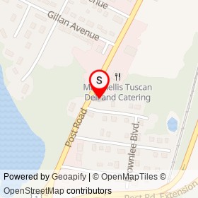 Glam II Salon and Boutique on Post Road, Apponaug Rhode Island - location map