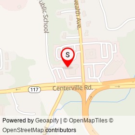 CareWell Urgent Care on Centerville Road, Apponaug Rhode Island - location map