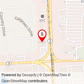 Pep Boys on Quaker Lane, Crompton Rhode Island - location map