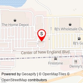 BankNewport on Center of New England Boulevard, Coventry Rhode Island - location map