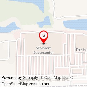 Walmart Supercenter on Center of New England Boulevard, Coventry Rhode Island - location map