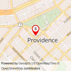 Graduate Providence on Dorrance Street, Providence Rhode Island - location map