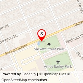 No Name Provided on Sackett Street, Providence Rhode Island - location map