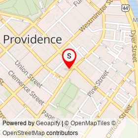 UMelt on Weybosset Street, Providence Rhode Island - location map