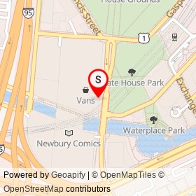 Old Navy on Providence Place, Providence Rhode Island - location map