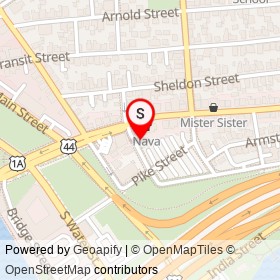 Angkor on Traverse Street, Providence Rhode Island - location map