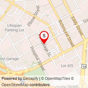 No Name Provided on Parsonage Street, Providence Rhode Island - location map