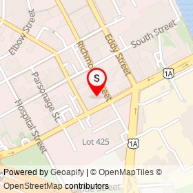 Olga's on Point Street, Providence Rhode Island - location map