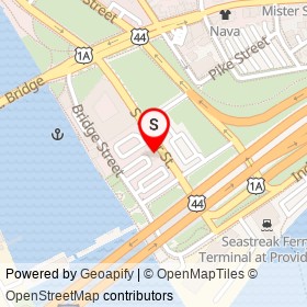 Al Forno on South Water Street, Providence Rhode Island - location map