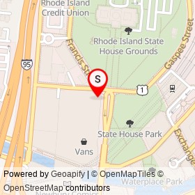 The Cheesecake Factory on Providence Place, Providence Rhode Island - location map