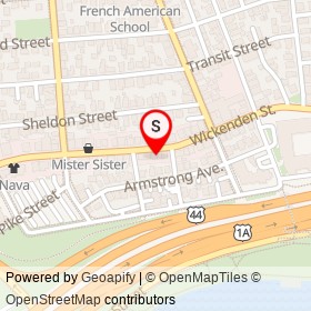 Jahunger on Wickenden Street, Providence Rhode Island - location map