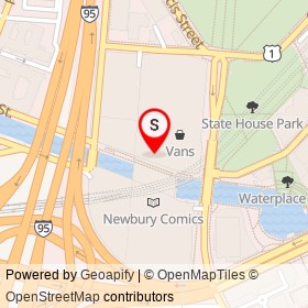 Aerie on Providence Place, Providence Rhode Island - location map