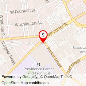 Hoyle Square on , Providence Rhode Island - location map