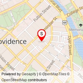The Arcade on Westminster Street, Providence Rhode Island - location map