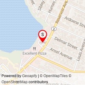 Pacific Seafood market on Reservoir Avenue, Providence Rhode Island - location map