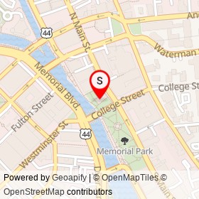 Market Square on , Providence Rhode Island - location map