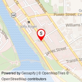 Dave’s Coffee on South Main Street, Providence Rhode Island - location map