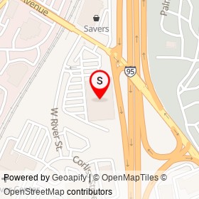 Stop & Shop on I 95, Providence Rhode Island - location map