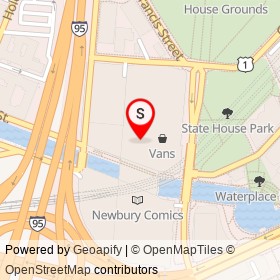 claire's on Providence Place, Providence Rhode Island - location map