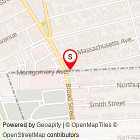 Culinary Archive and Museum on Montgomery Avenue, Providence Rhode Island - location map