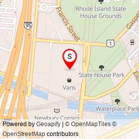 Verizon Wireless on Providence Place, Providence Rhode Island - location map
