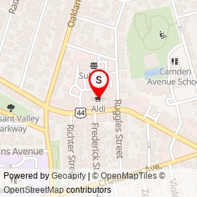 Aldi on Smith Street, Providence Rhode Island - location map