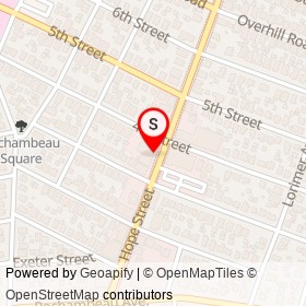 Kreatelier on Hope Street, Providence Rhode Island - location map