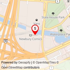Pinkberry on Providence Place, Providence Rhode Island - location map