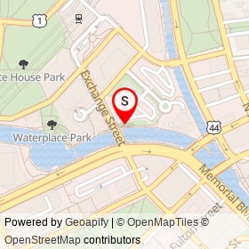 No Name Provided on Exchange Street, Providence Rhode Island - location map