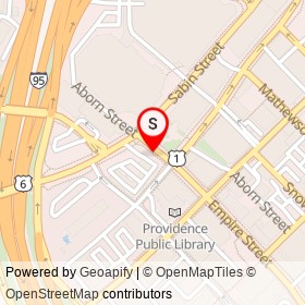 LaSalle Square on , Providence Rhode Island - location map