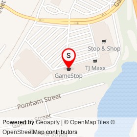 GameStop on Garfield Avenue,  Rhode Island - location map