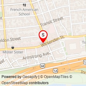 Chong Qing House on Wickenden Street, Providence Rhode Island - location map